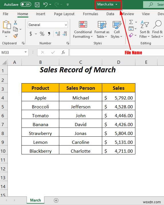 CMD を使用して Excel ファイルを 1 つにマージする方法 (4 ステップ)