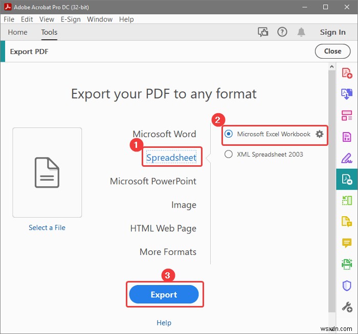 書式設定を失わずに PDF を Excel に変換する方法 (2 つの簡単な方法)