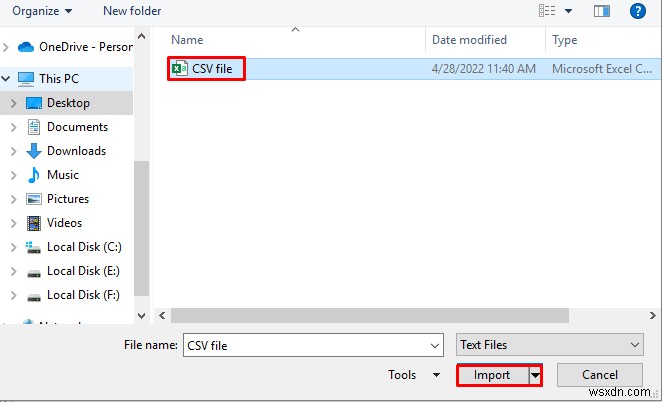 Excel で列を含む CSV ファイルを開く方法 (3 つの簡単な方法)