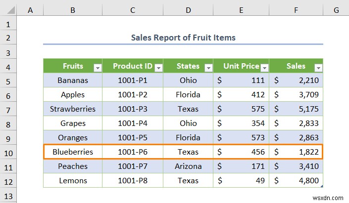 Excel でフォームを使用してデータベースを作成する方法
