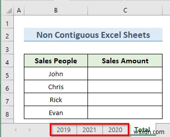 3D 参照が Excel で機能しない (3 つの理由と解決策)