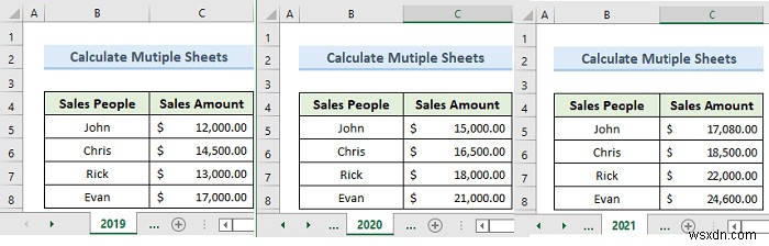 Excel の 3D 参照とは (2 つの適切な用途)