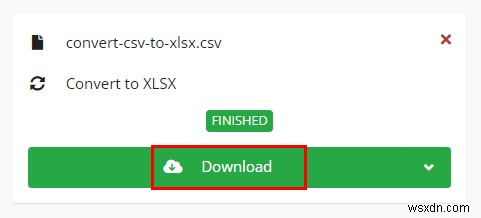開かずに CSV を XLSX に変換する方法 (5 つの簡単な方法)