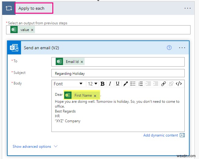 Excel を使用して Outlook から一括メールを送信する方法 (3 つの方法)