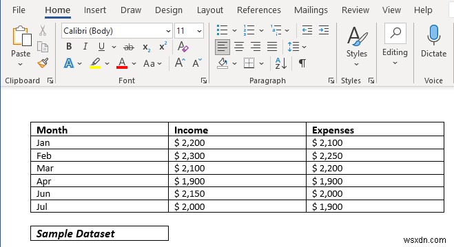 書式を設定して PDF から Excel にテーブルをコピーする (2 つの効果的な方法)