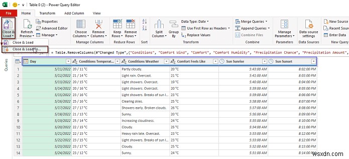 Excel で自動的に更新されるデータベースを作成する方法