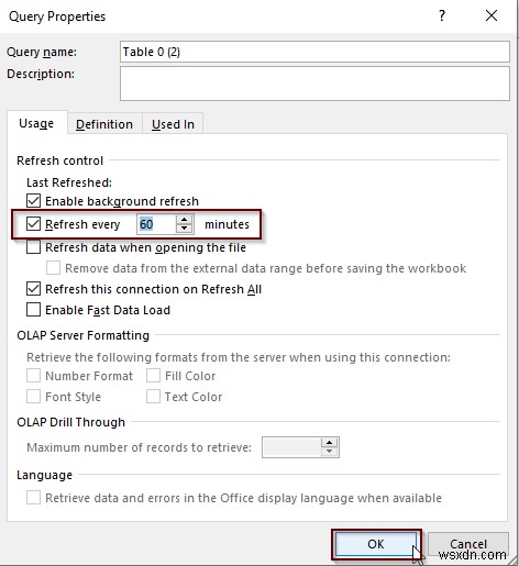 Excel で自動的に更新されるデータベースを作成する方法