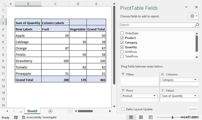 Excel で自動的に更新されるデータベースを作成する方法