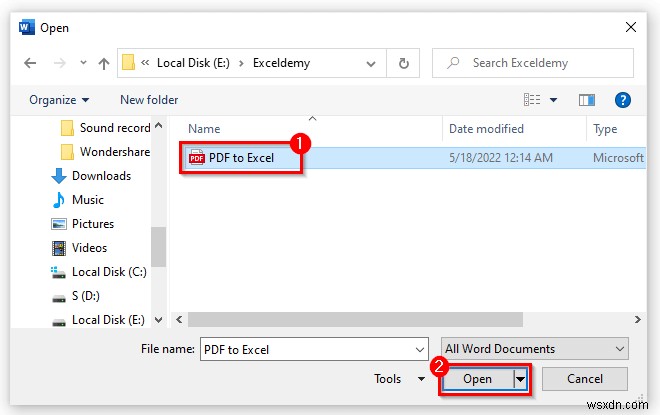 PDF から Excel テーブルにコピーする方法 (2 つの適切な方法)