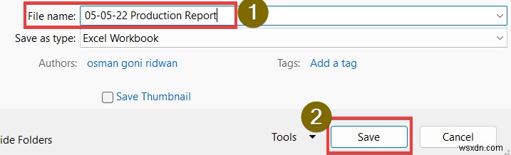Excel で日次生産レポートを作成する方法 (無料のテンプレートをダウンロード)