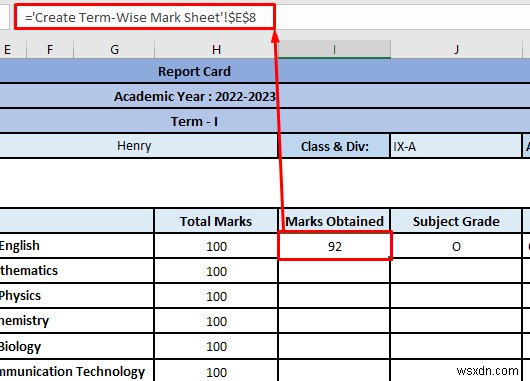 Excel でレポート カードを作成する方法 (無料のテンプレートをダウンロード)