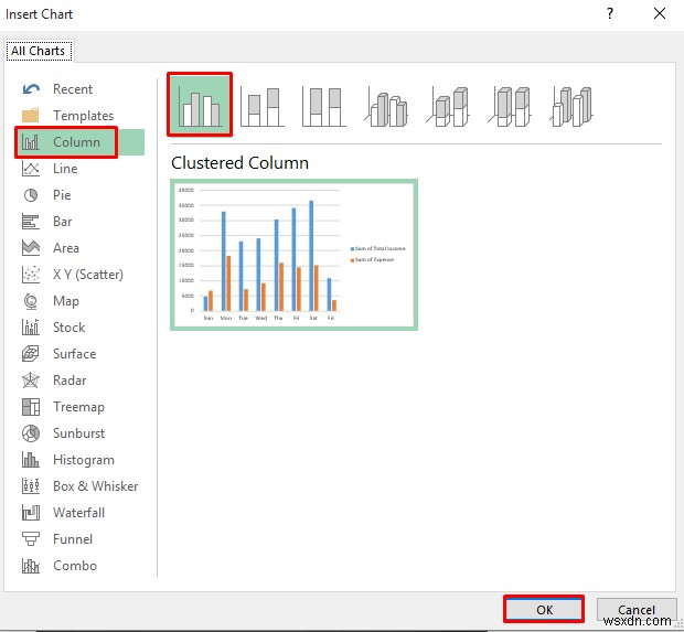 Excel で収入と支出のレポートを作成する方法 (3 つの例)