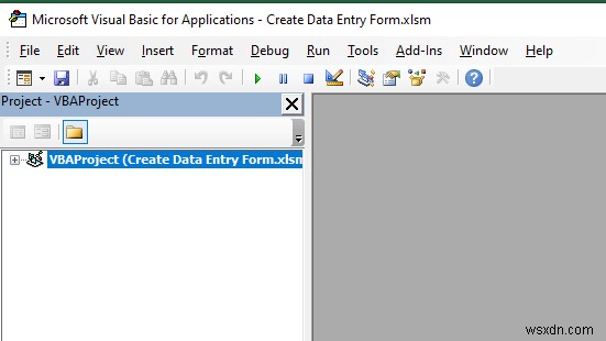 Excel VBA でデータ入力フォームを作成する方法 (簡単な手順)