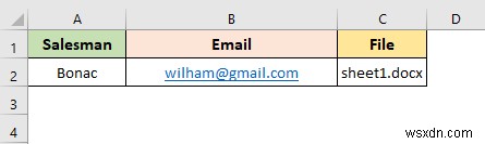 添付ファイル付きで Excel から Outlook に差し込み印刷する方法 (2 つの例)