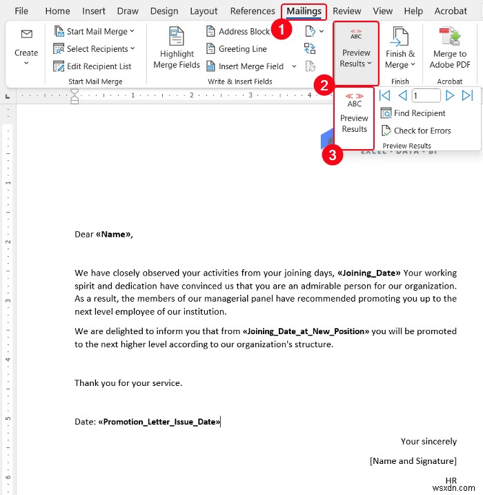 Excel 差し込み印刷で日付形式を変更する方法 (簡単な手順付き)