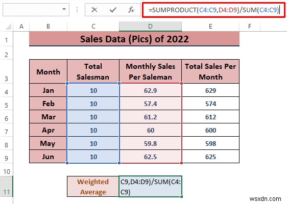Excel で売上データを分析する方法 (10 の簡単な方法)