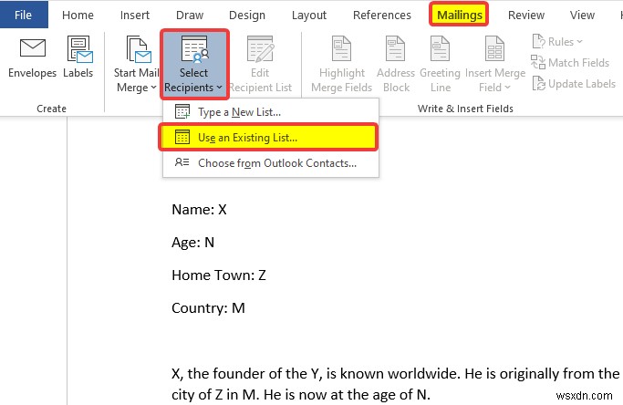 Excel から Word に画像を差し込み印刷する方法 (2 つの簡単な方法)