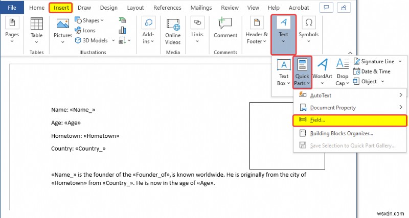 Excel から Word に画像を差し込み印刷する方法 (2 つの簡単な方法)