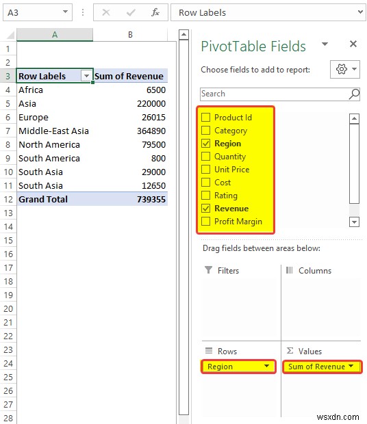 ピボット テーブルを使用して Excel でデータを分析する方法 (9 つの適切な例)