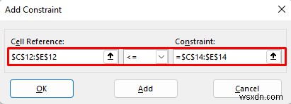 Excel ソルバーを使用して混合線形計画問題を解く方法