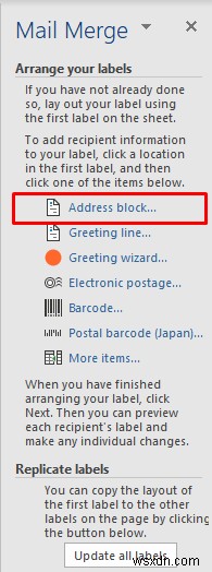 Excel で宛名ラベルを作成する方法 (簡単な手順)