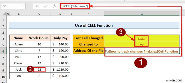 Excel で変更を追跡する方法 (簡単な手順)