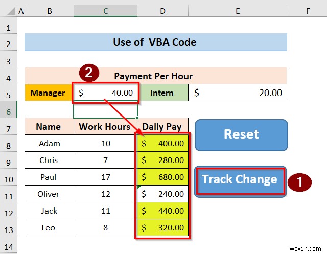 Excel で変更を追跡する方法 (簡単な手順)