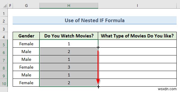 Excel で質的データを量的データに変換する方法