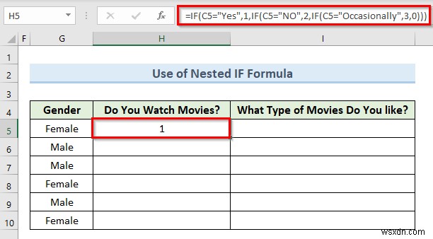 Excel で質的データを量的データに変換する方法