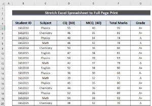 Excel スプレッドシートを拡大してページ全体を印刷する方法 (5 つの簡単な方法)