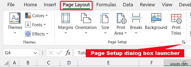 Excel ですべての列を 1 ページに収める方法 (5 つの簡単な方法)