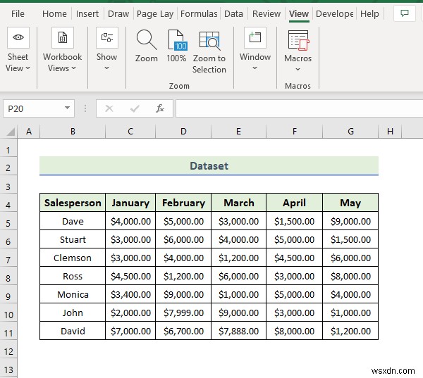 [修正!] Excel スプレッドシートが画面よりも大きく開く