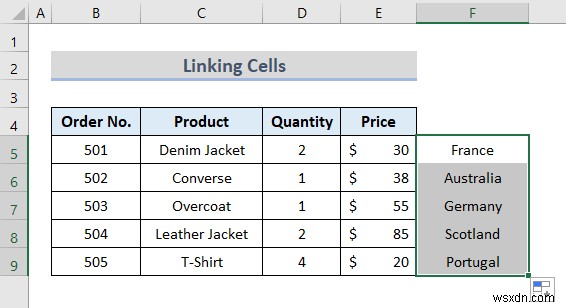 別のシートからの Excel マッピング データ (6 つの便利な方法)