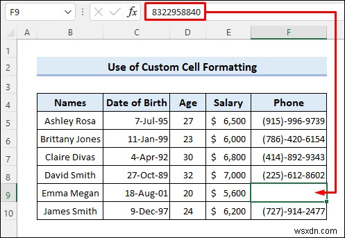 Excel で機密データを非表示にする方法 (5 つの簡単な方法)