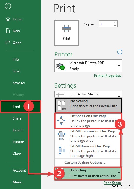 Excel でページに合わせる方法 (3 つの簡単な方法)