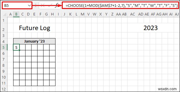 Excel でバレット ジャーナルを作成する方法 (詳細な手順付き)
