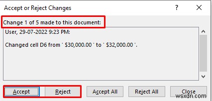 Excel で変更の追跡を有効にする方法 (カスタマイズあり)