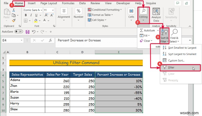 Excel でデータを非表示にする方法 (6 つの簡単な方法)