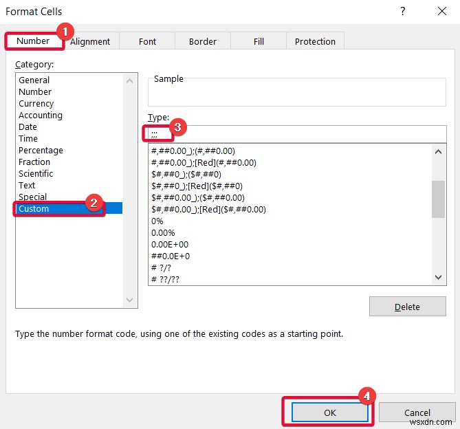 Excel でデータを非表示にする方法 (6 つの簡単な方法)