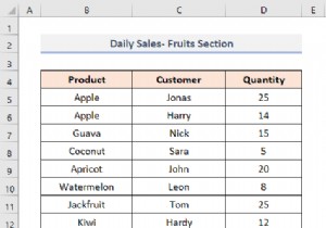 Excel でセルの値に基づいて 1 行おきに色を付ける方法