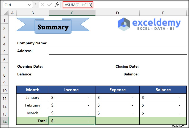 Excel で帳簿を管理する方法 (簡単な手順)