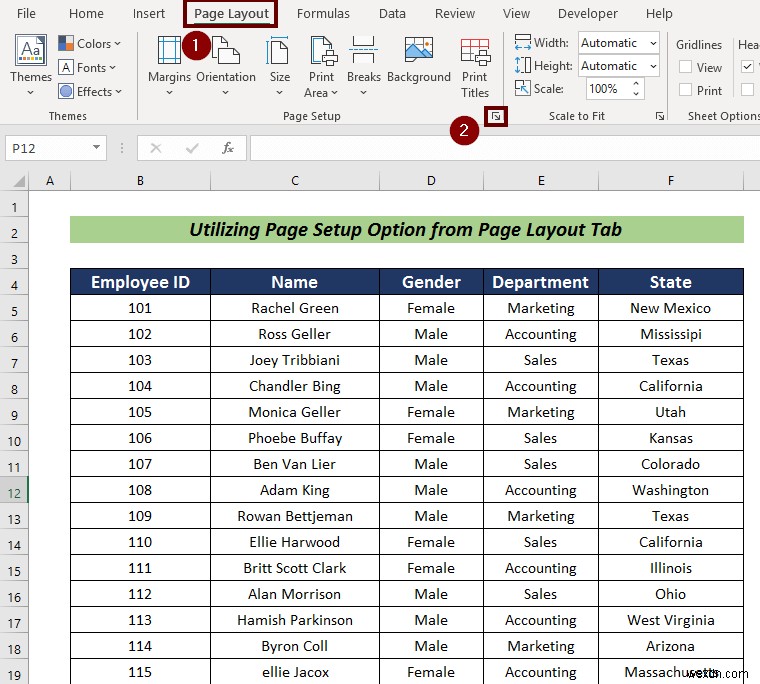 Excel シートの全ページを A4 サイズで印刷する方法 (5 つの簡単な方法)