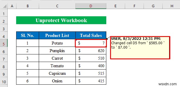 [解決済み]:Excel でグレー表示された変更の追跡 (3 つの簡単な修正)