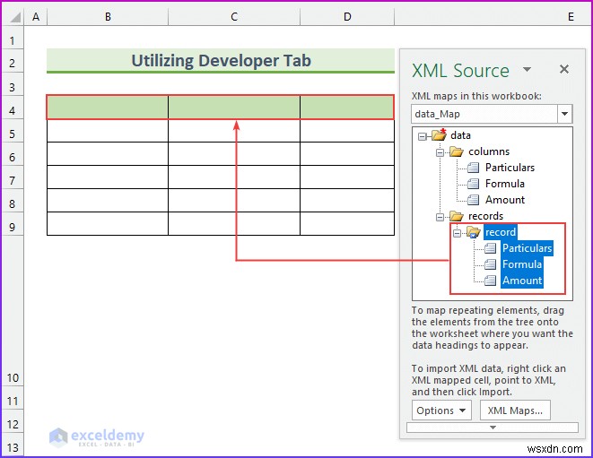 所得税のために Excel で XML ファイルを開く方法 (2 つの簡単な方法)