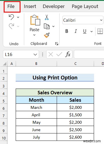 Excel で用紙サイズを追加する方法 (4 つの簡単な方法)