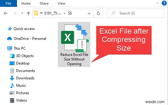 開かずに Excel ファイルのサイズを縮小する方法 (簡単な手順)