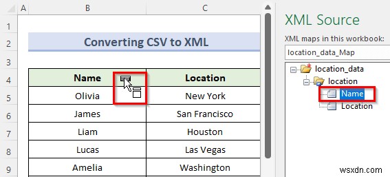 Excel で CSV を XML に変換する方法 (簡単な手順)