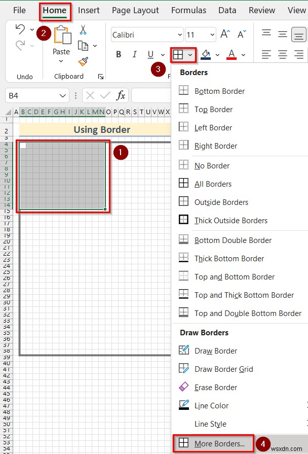Excel で拡大縮小して描画する方法 (2 つの簡単な方法)