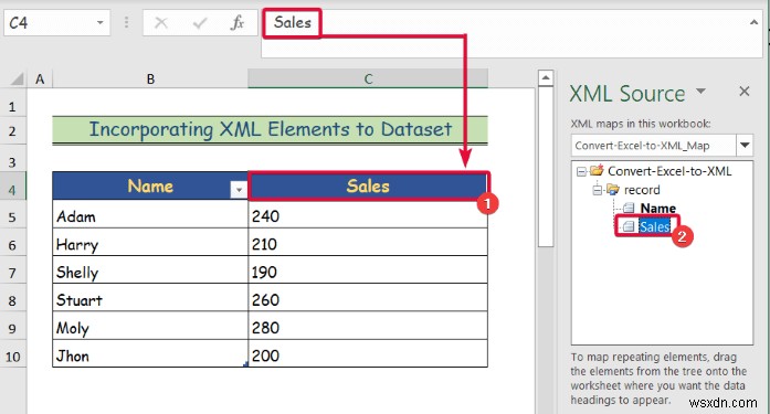 Excel を XML ファイルに変換する方法 (簡単な手順)