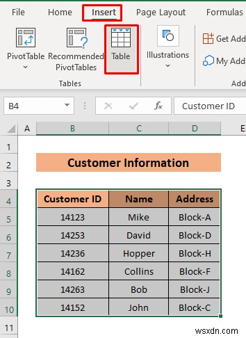 Excel でテーブル間の関係を作成する方法 (3 つの方法)